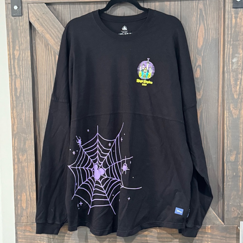 Disney Mickeys‎ Not So Scary Halloween Party GLOW IN THE DARK Spirit Jersey XXL